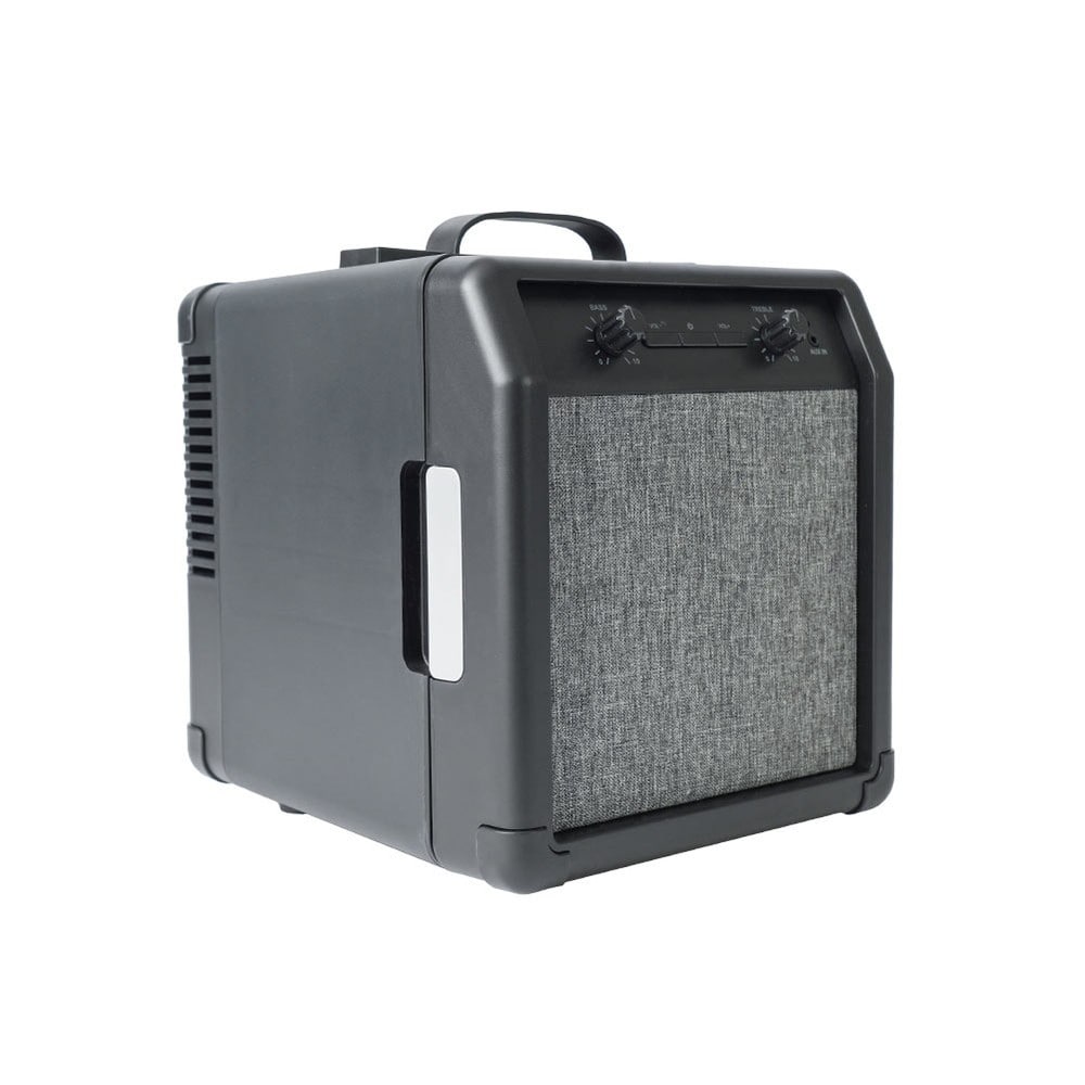 スピーカー内蔵ギターアンプ型冷蔵庫 SMRWSPHBK メーカー直送▼返品・キャンセル不可【他商品との同時購入不可】