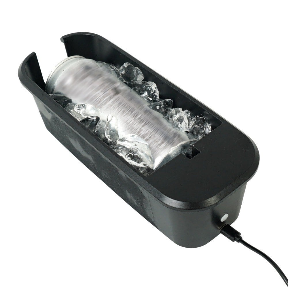 USBぐるぐる缶クーラー GRKN25CBK メーカー直送▼返品・キャンセル不可【他商品との同時購入不可】