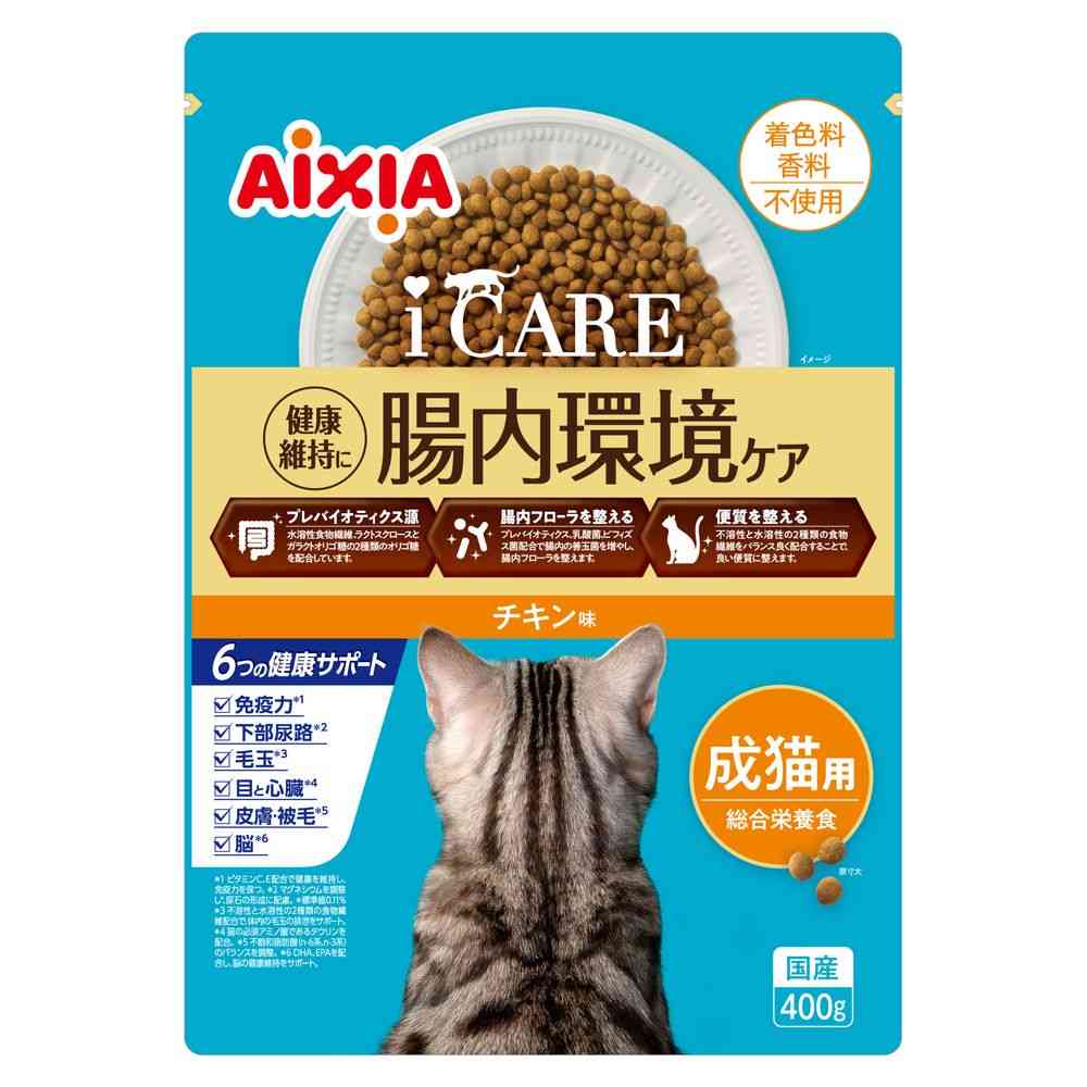 アイシア  i CARE キャットドライ チキン味 400g