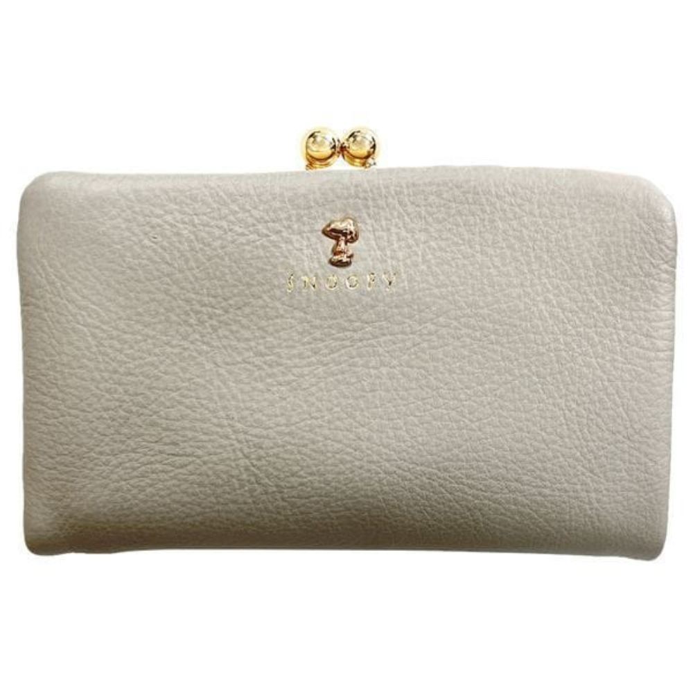 スヌーピーLC SP ガマ口二折 グレージュ SN0072 メーカー直送 ▼返品・キャンセル不可【他商品との同時購入不可】