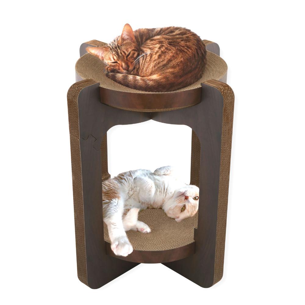 バリバリボウルタワー ダークブラウン メーカー直送▼返品・キャンセル不可[他商品との同時購入不可]