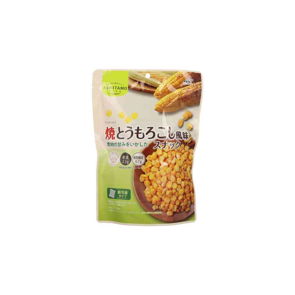 ◆モントワールASHITAMO大袋焼とうもろこし風味スナック 60g   [12個セット]
