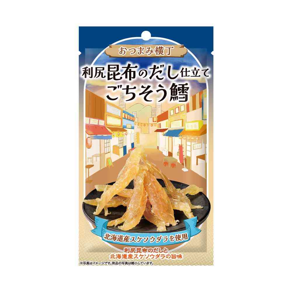 ◆モントワール おつまみ横丁 利尻昆布のだし仕立てごちそう鱈 24g   [5個セット]
