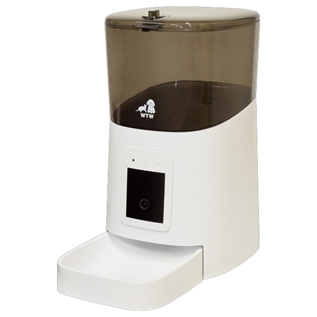 ペットカメラ付き自動給餌器 ごはんだすよ３ WTW-IPET2971 【直送品】返品・キャンセル・他商品との同時購入は不可