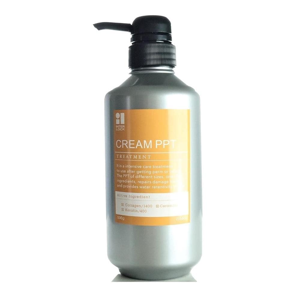 香栄化学 インターロック クリーム PPT トリートメント ポンプ 500g   [2個セット]