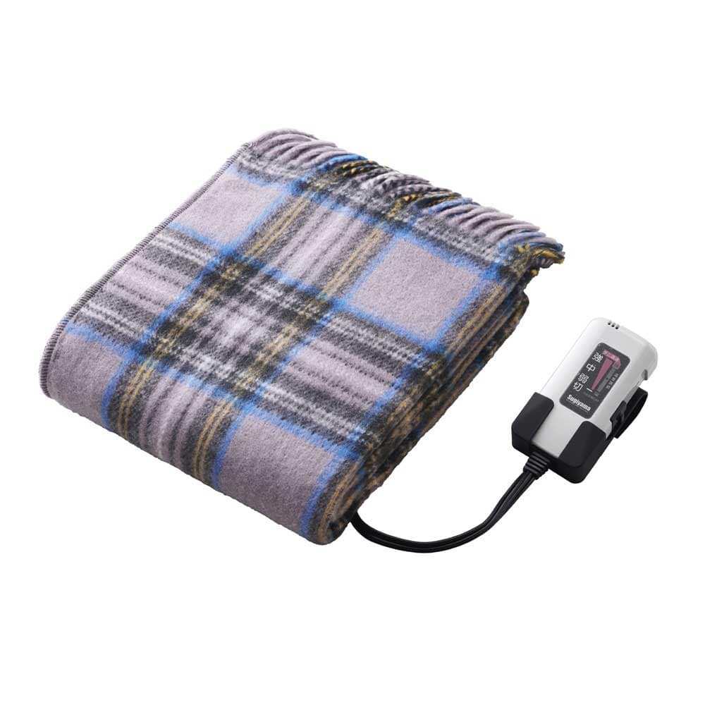 洗える電気ひざ掛け 日本製 SSW22H22 RG メーカー直送 ▼返品・キャンセル不可[他商品との同時購入不可]