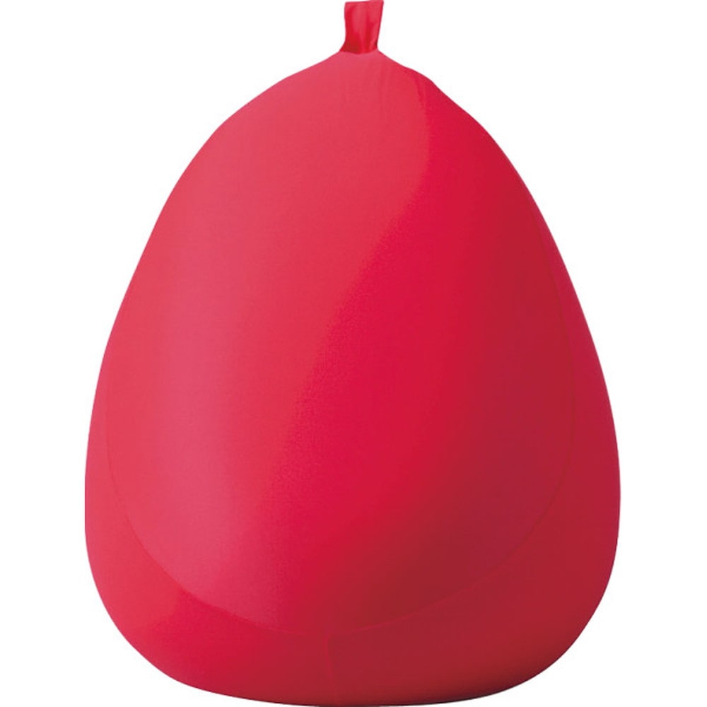 MOGU フィットチェア レッド メーカー直送 ▼返品・キャンセル不可【他商品との同時購入不可】