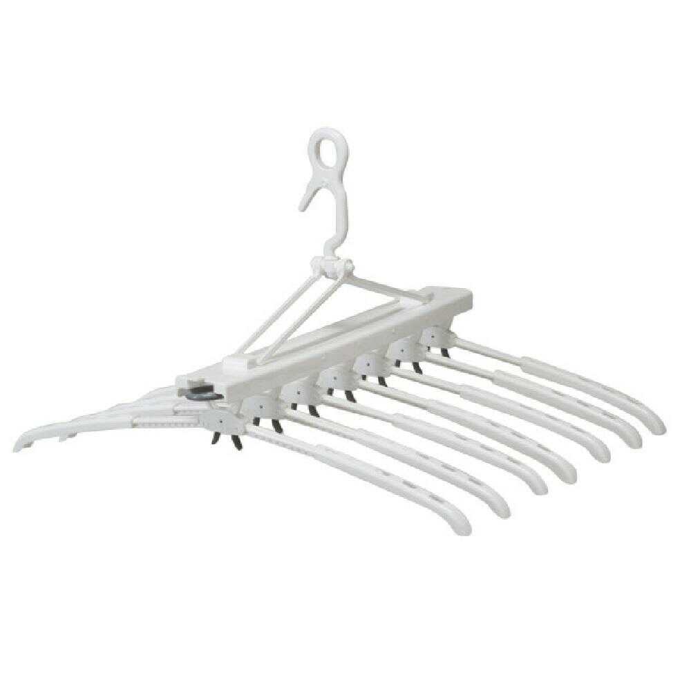 パークレーン ＯＮＥ．取り込やすい伸縮７連ガー グレー