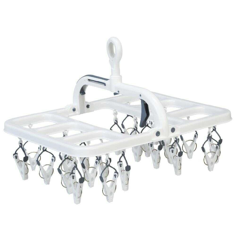 パークレーン ONE.取り込みやすいハンガー２４ピンチ グレー