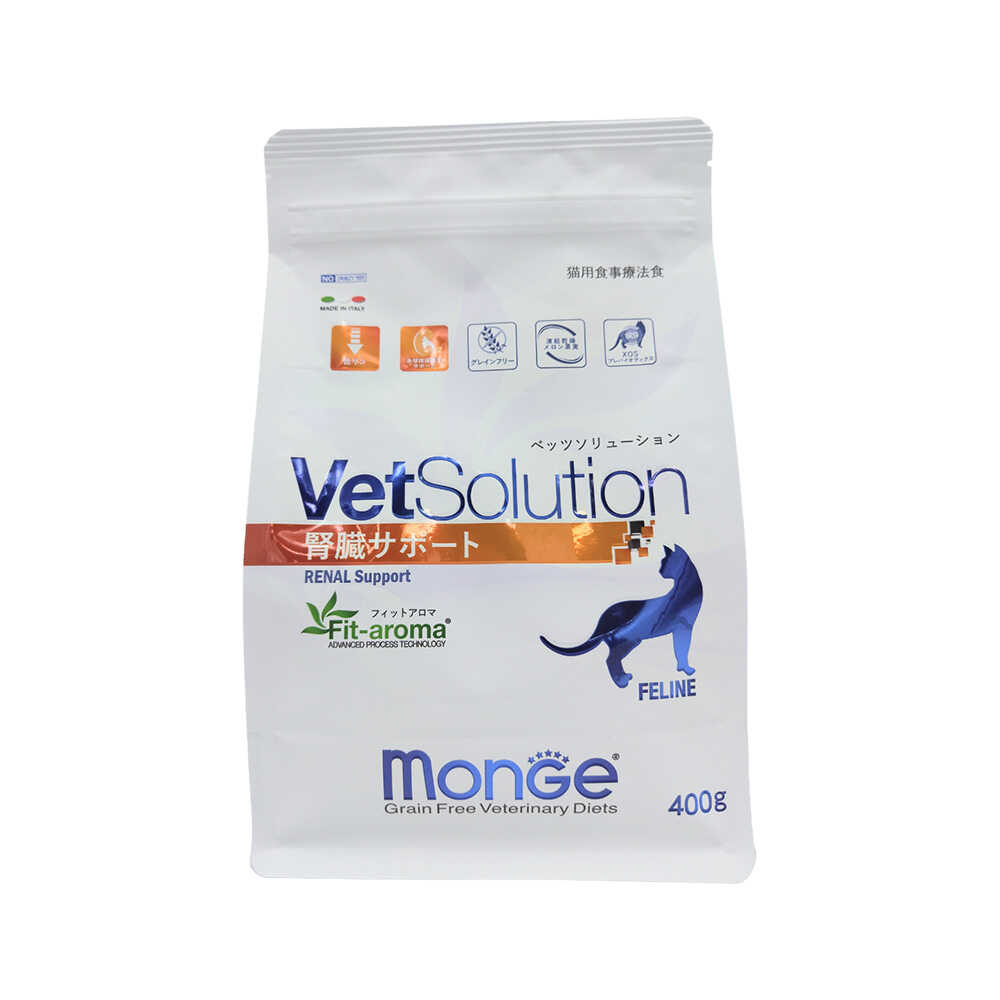 monGe ベッツソリューション 猫用 腎臓サポート 400g