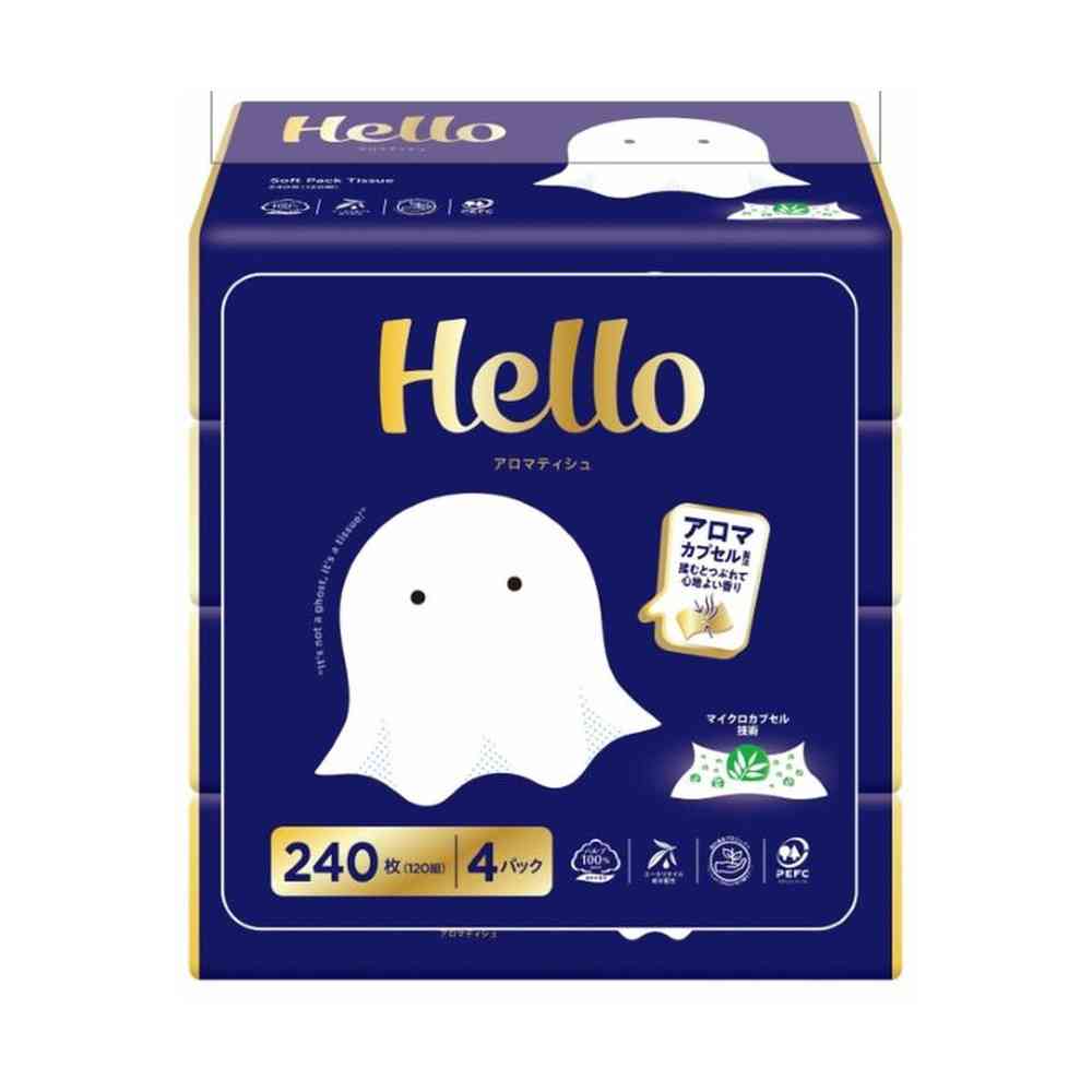 ユニバーサル・ペーパー ハローアロマティシュ 120組×4個入 [20個セット]