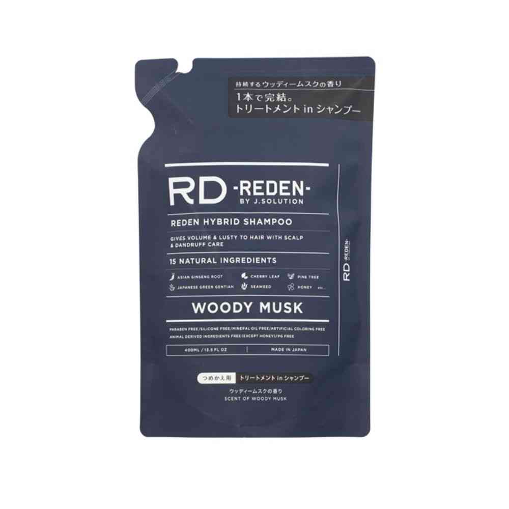 ライフロング リデン ハイブリット・シャンプー ウッディームスクの香り つめかえ用 400mL