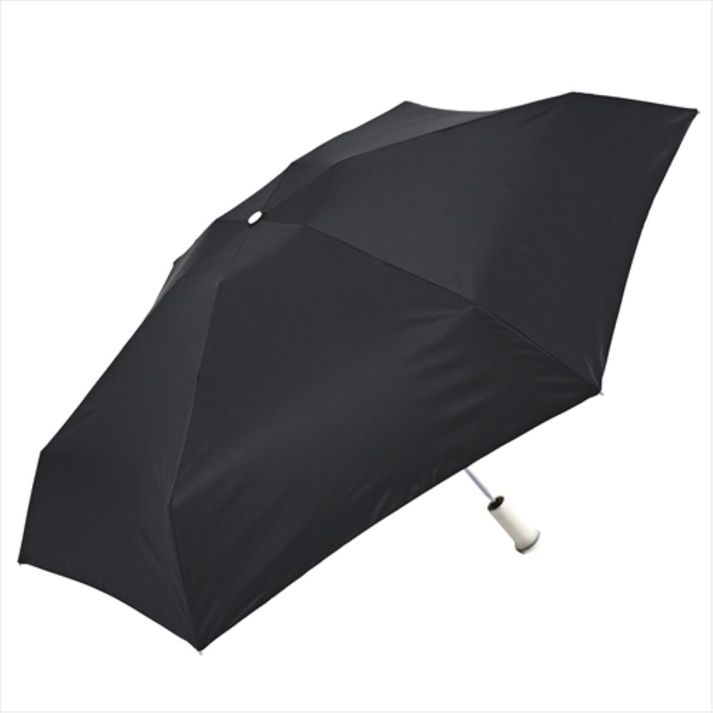 晴雨兼用 折りたたみ傘 50cm ピーチドロップ 17001BK メーカー直送 ▼返品・キャンセル不可【他商品との同時購入不可】