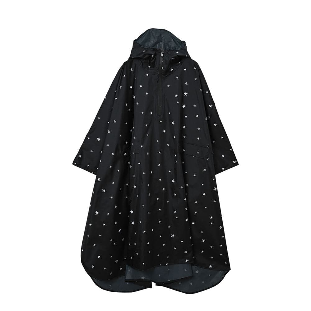 スタッズスター レインポンチョ ブラック 60521BK メーカー直送 ▼返品・キャンセル不可【他商品との同時購入不可】