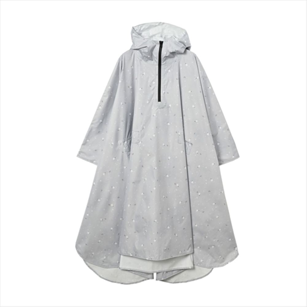 シマエナガ ポンチョ グレー 60531GY メーカー直送 ▼返品・キャンセル不可【他商品との同時購入不可】