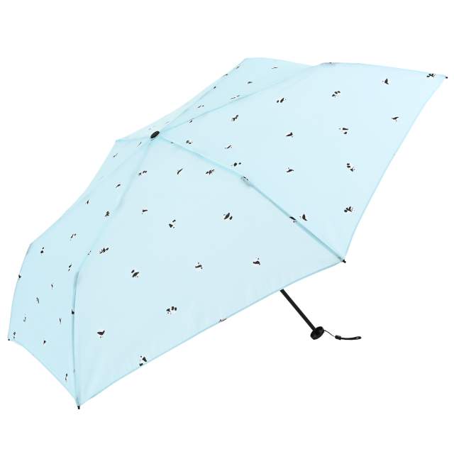 形状記憶 晴雨兼用日傘 折りたたみ傘 メモリラパンダ 軽量50cm 【直送品】 返品・キャンセル・他商品と同時購入は不可