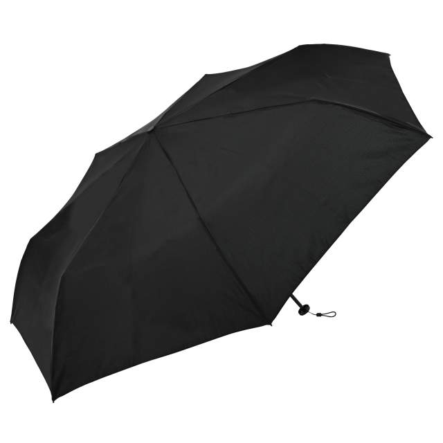 形状記憶 BIGサイズ 晴雨兼用日傘 折畳傘 メモリラ 軽量60cm BK 【直送品】 返品・キャンセル・他商品と同時購入は不可