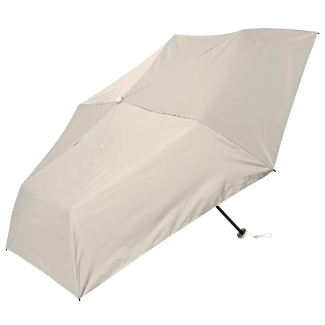 遮光率100％ 晴雨兼用日傘 折畳傘 ソラニ 軽量50cm BG 【直送品】 返品・キャンセル・他商品と同時購入は不可