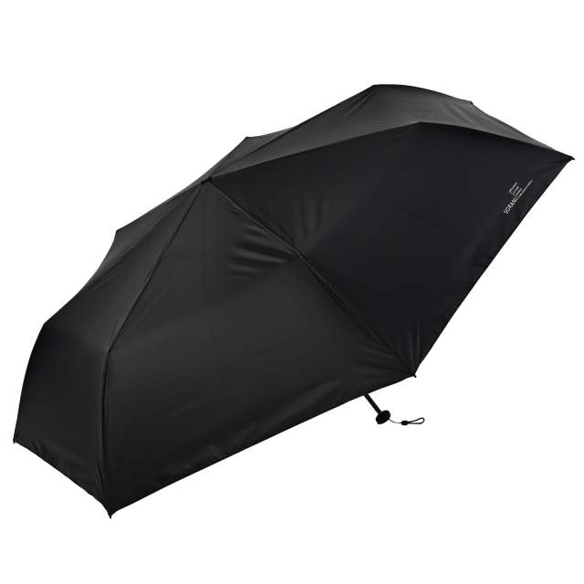 BIGサイズ 晴雨兼用日傘 折たたみ傘 ソラニ 軽量60cm BK 【直送品】 返品・キャンセル・他商品と同時購入は不可