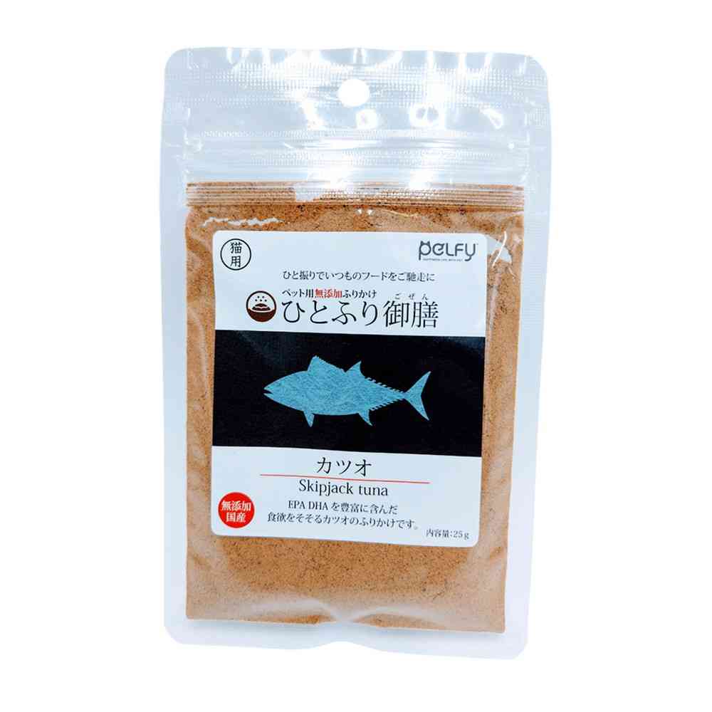 フェローエヴォルヴィング 猫用 ひとふり御膳 カツオ 25g