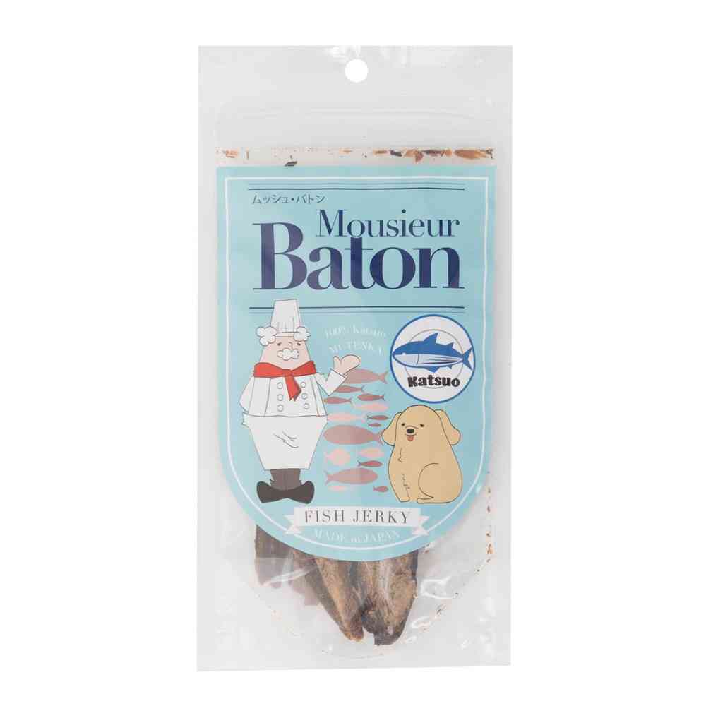 フェローエヴォルヴィング ムッシュバトン カツオ フィッシュジャーキー 35g