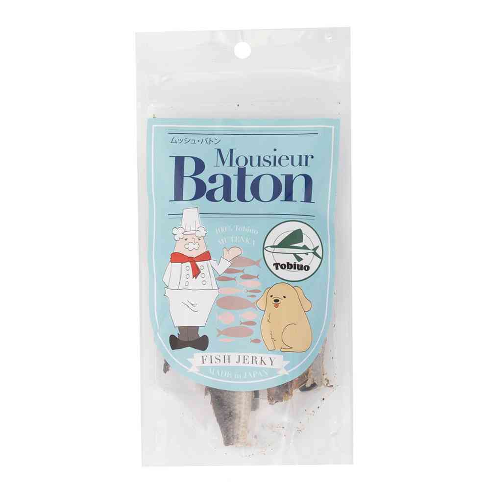 フェローエヴォルヴィング ムッシュバトン トビウオ フィッシュジャーキー 35g