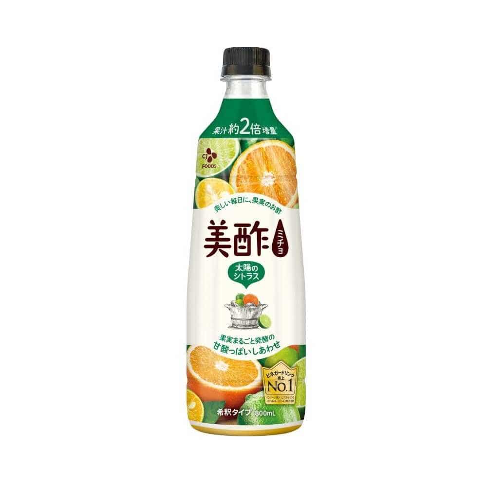 ◆CJ FOODS JAPAN 美酢（ミチョ） 太陽のシトラス 800ml [12個セット]