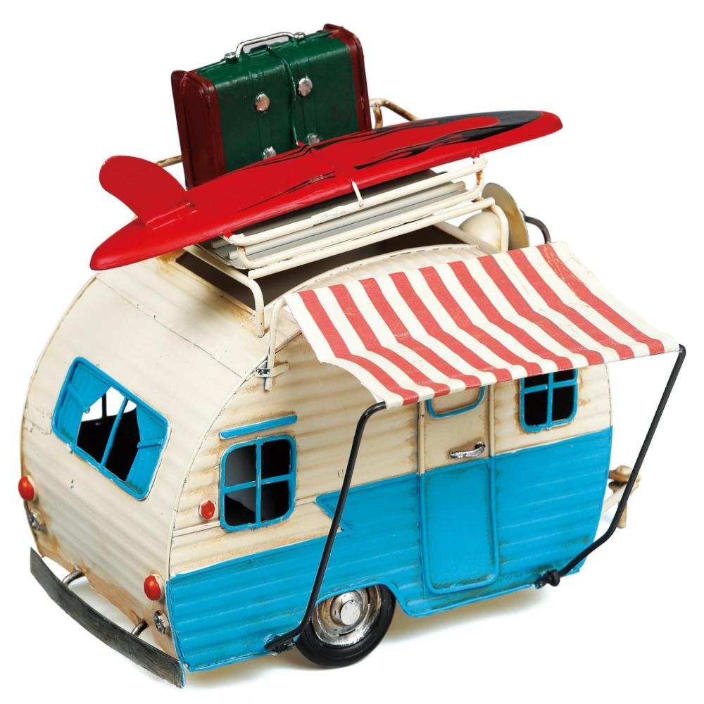 ブリキのおもちゃ camping car 43009 【直送品】 返品・キャンセル・他商品と同時購入は不可
