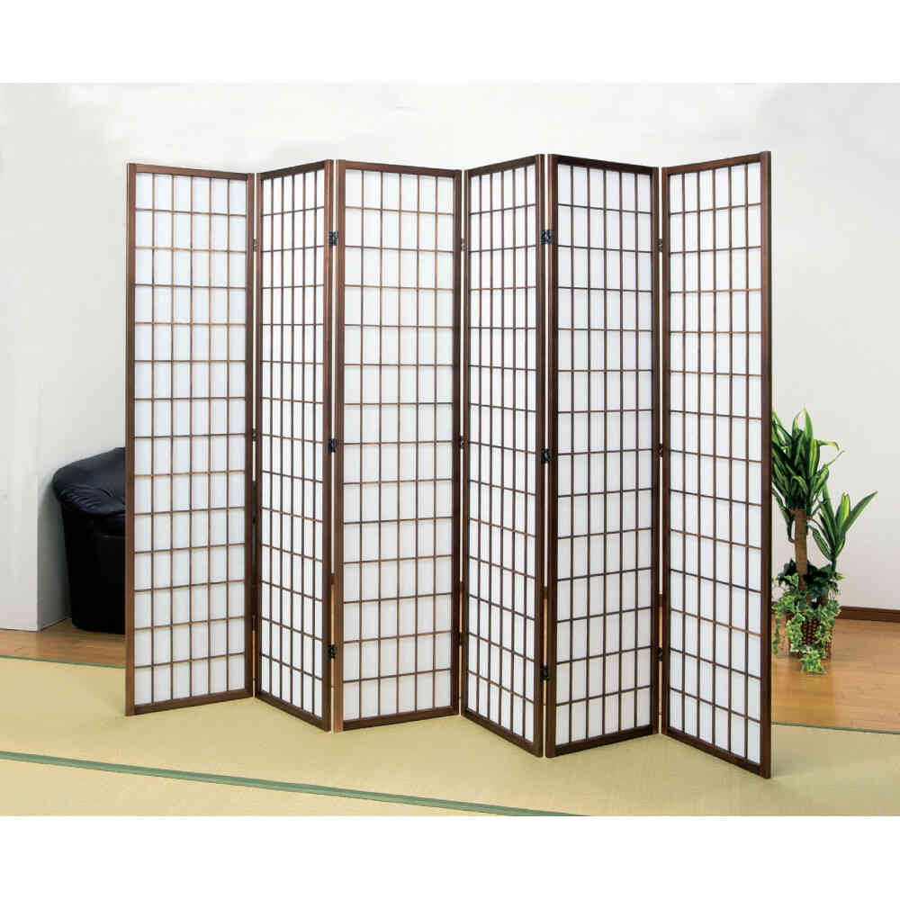 障子スクリーン ハイタイプ 6曲[03070] メーカー直送 ▼返品・キャンセル不可【他商品との同時購入不可】