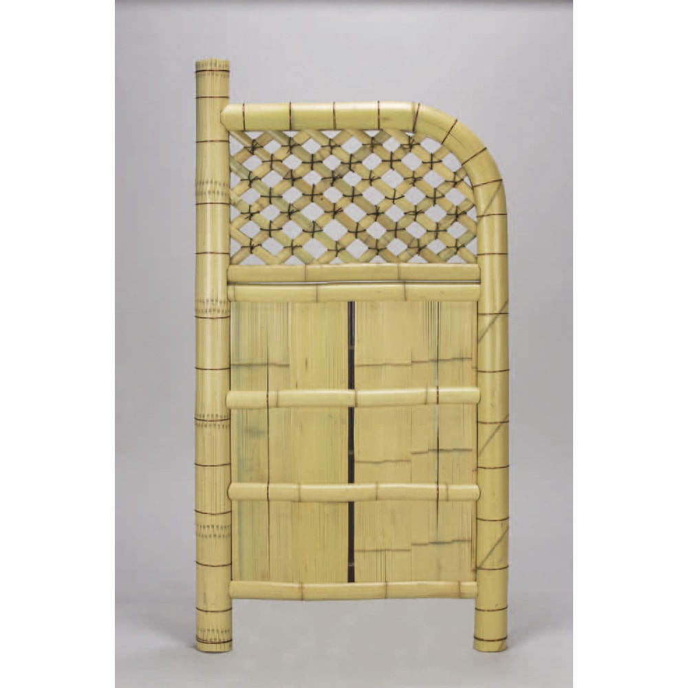 天然竹玉袖垣 85cm幅[03362] メーカー直送 ▼返品・キャンセル不可【他商品との同時購入不可】