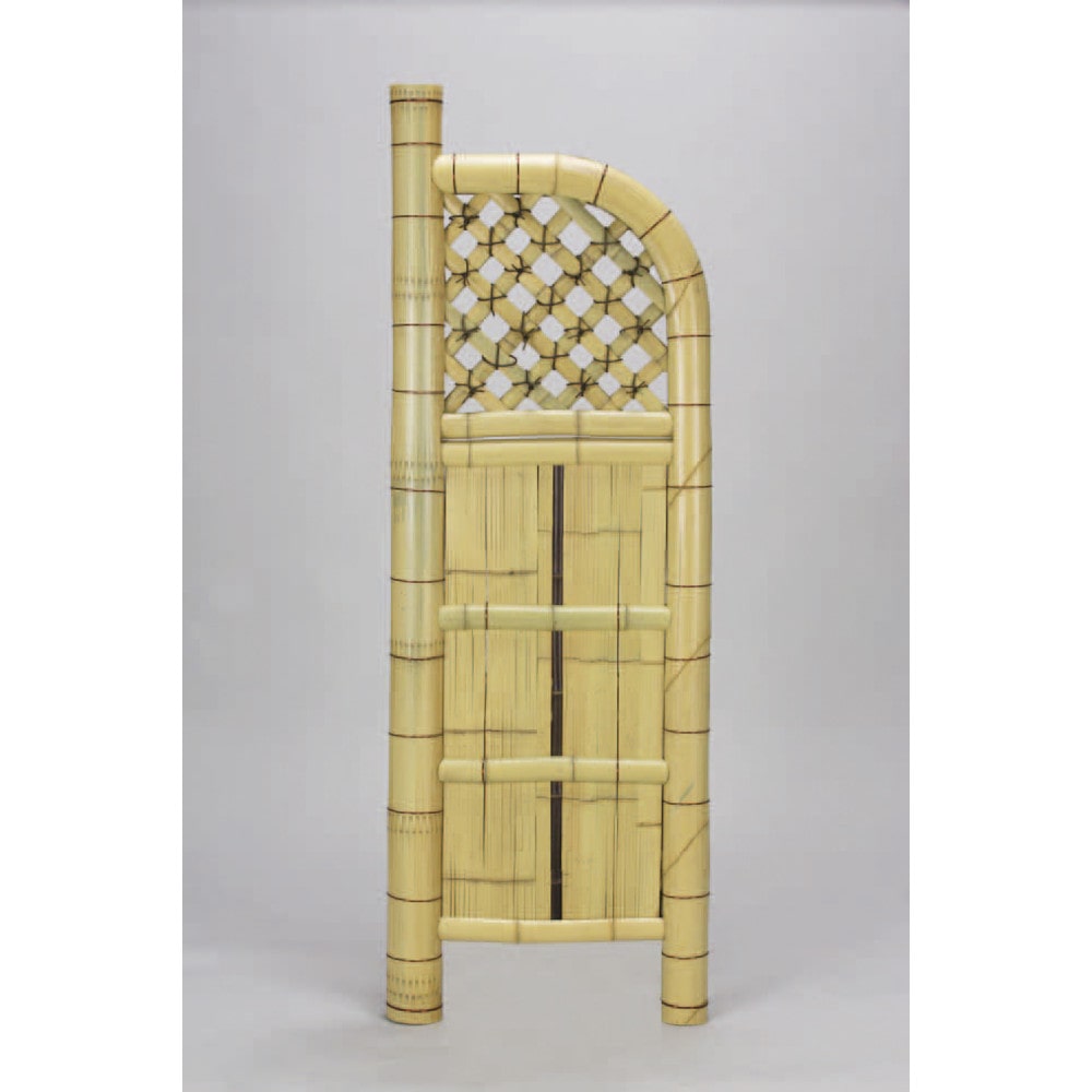 天然竹玉袖垣 55cm幅[03360] メーカー直送 ▼返品・キャンセル不可【他商品との同時購入不可】