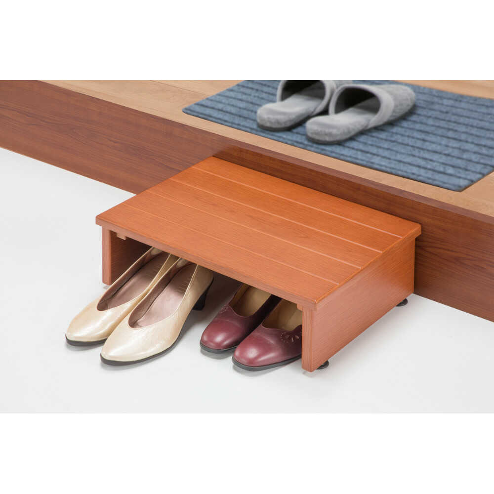 玄関台 45cm幅[04124] メーカー直送 ▼返品・キャンセル不可【他商品との同時購入不可】