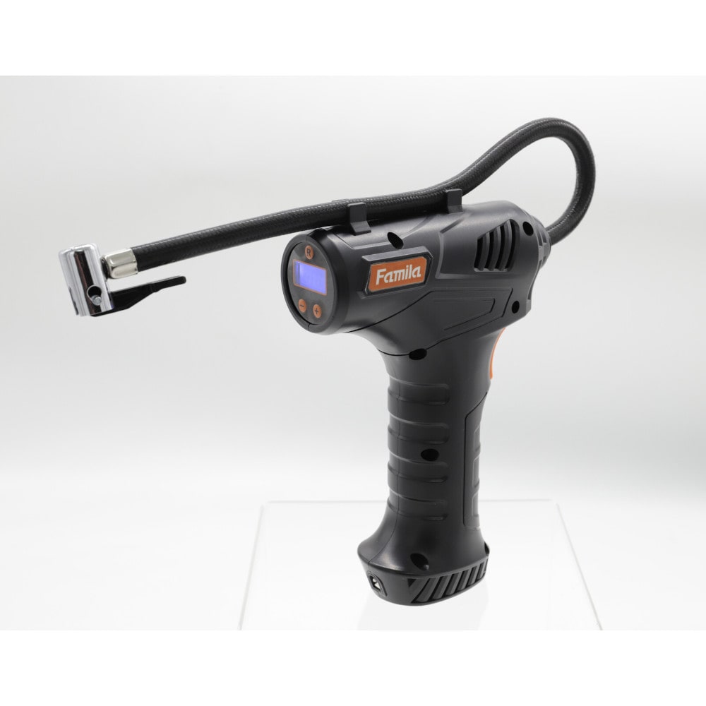 電動エアーコンプレッサー ACアダプター付[04186] メーカー直送 ▼返品・キャンセル不可[他商品との同時購入不可]