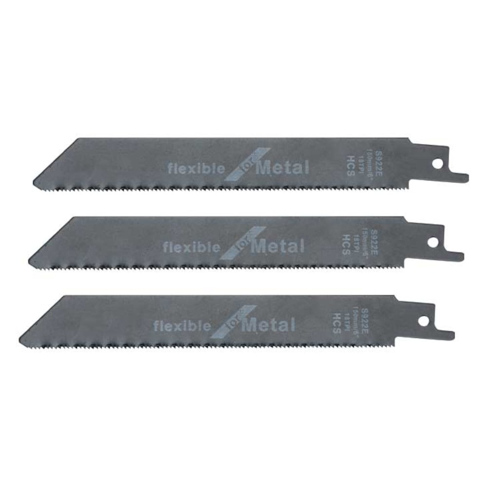 電動ノコギリ専用 金属・塩ビ用替え刃 3枚組[04202] メーカー直送 ▼返品・キャンセル不可[他商品との同時購入不可]