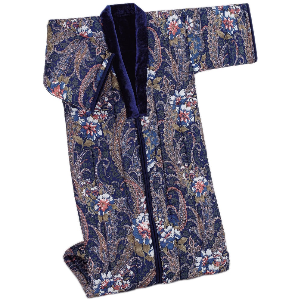 遠赤綿入ボアかいまき布団 足ポケット付 NV[0434520] メーカー直送 ▼返品・キャンセル不可[他商品との同時購入不可]