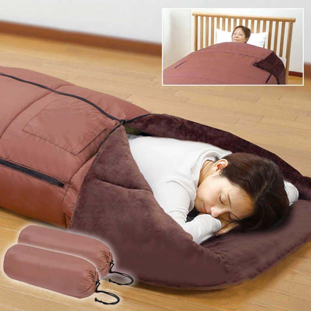 あったか5WAYトリプルウォーム寝袋 2枚組[0433110] メーカー直送 ▼返品・キャンセル不可[他商品との同時購入不可]