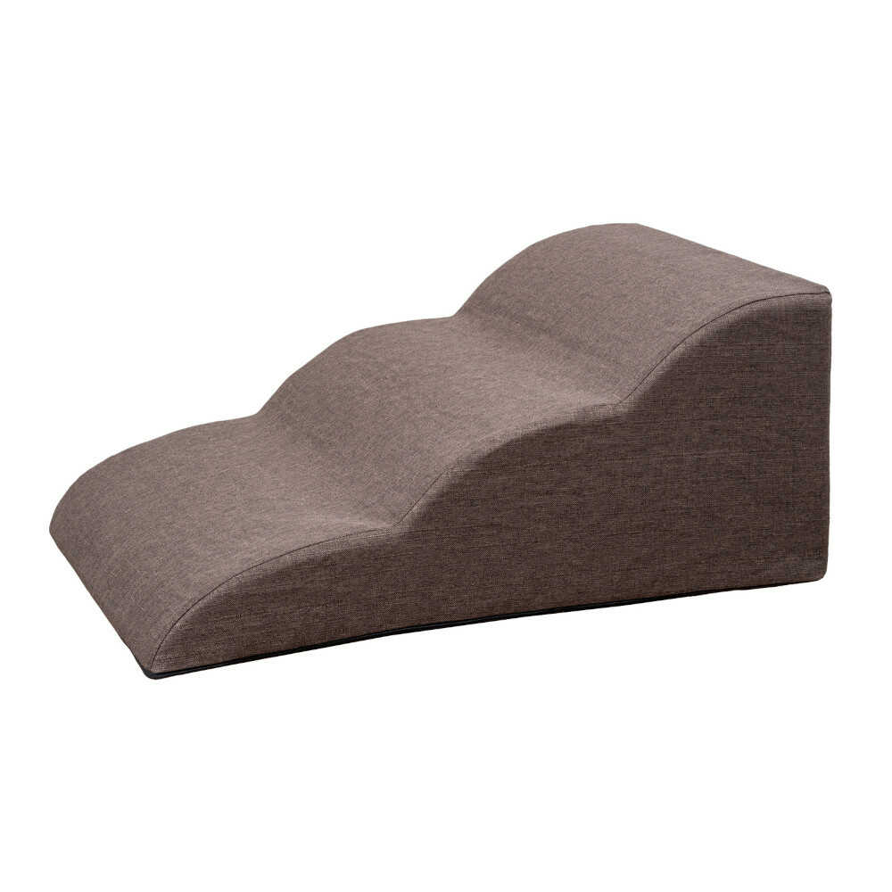 足腰に優しい高弾性小型犬用スロープ3段[04354] メーカー直送▼返品・キャンセル不可【他商品との同時購入不可】