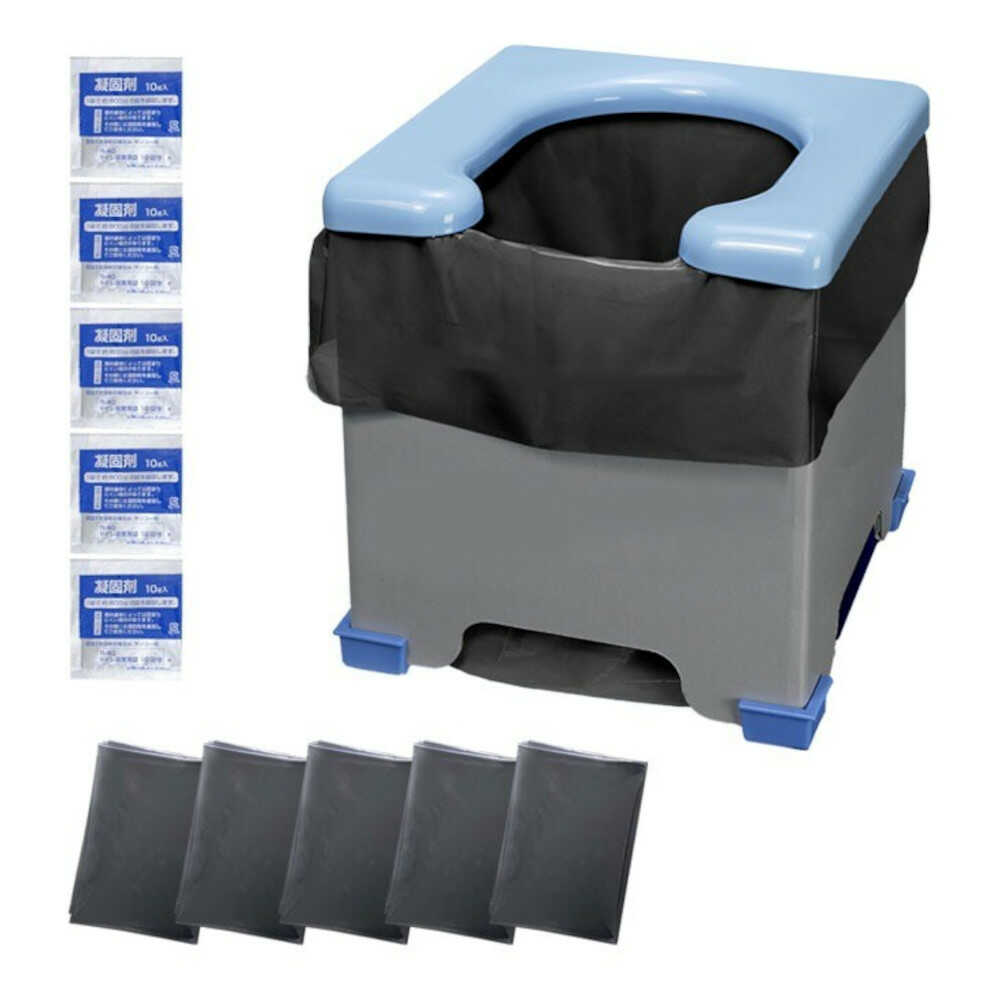 非常用簡易トイレセット[a25890] メーカー直送 ▼返品・キャンセル不可【他商品との同時購入不可】