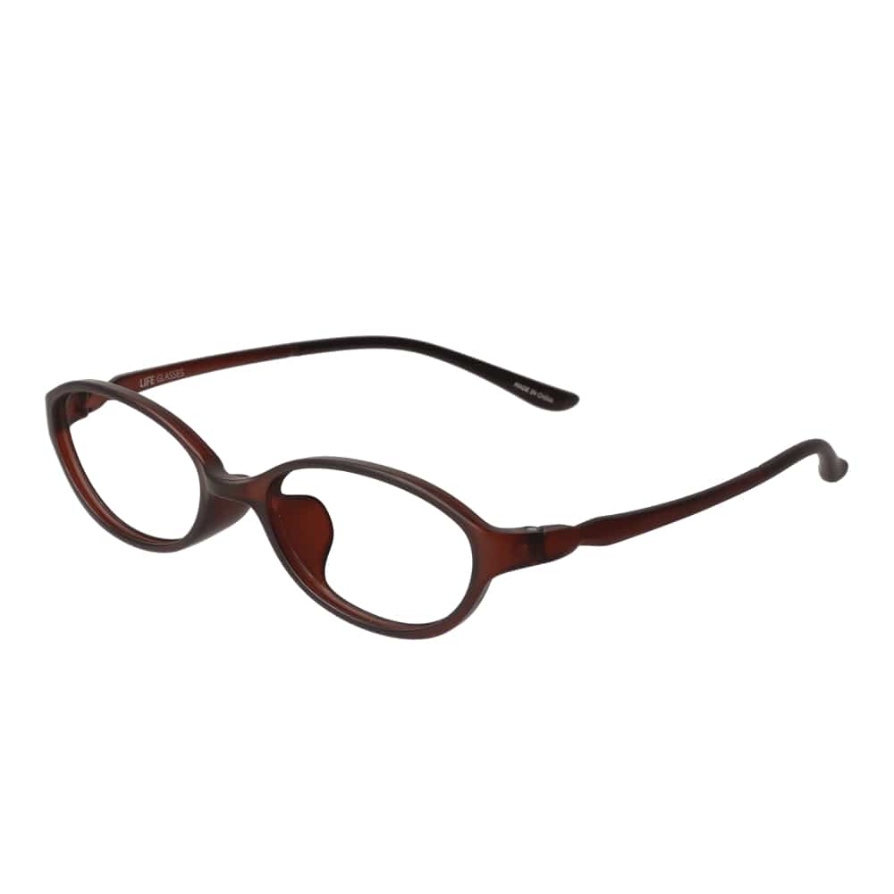 [一般医療機器][特典付]老眼鏡 LE-4001 ブラウンマット +2.0 メーカー直送 ▼返品・キャンセル不可[他商品との同時購入不可]