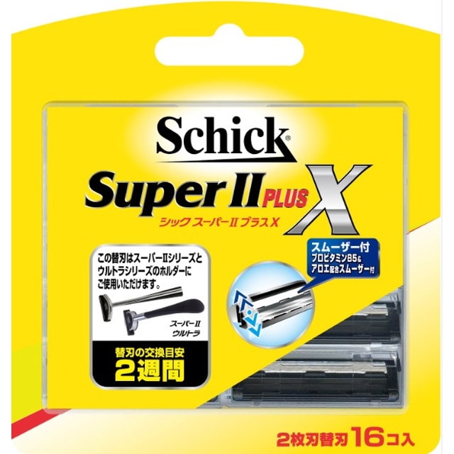 シック スーパーIIプラスX 替刃 16個