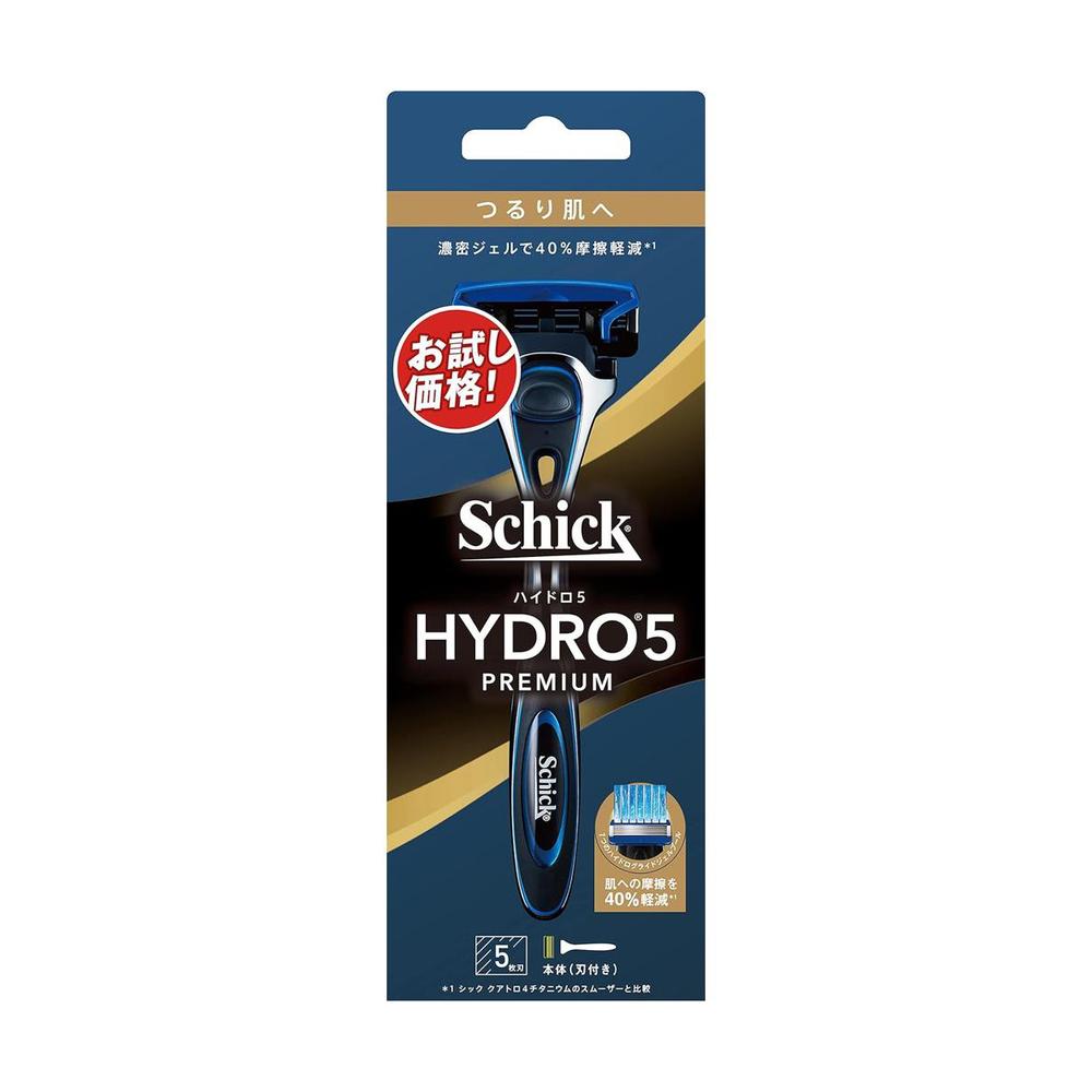 シックジャパン ハイドロ5プレミアム つるり肌ヘ ホルダー お試し用 刃付き