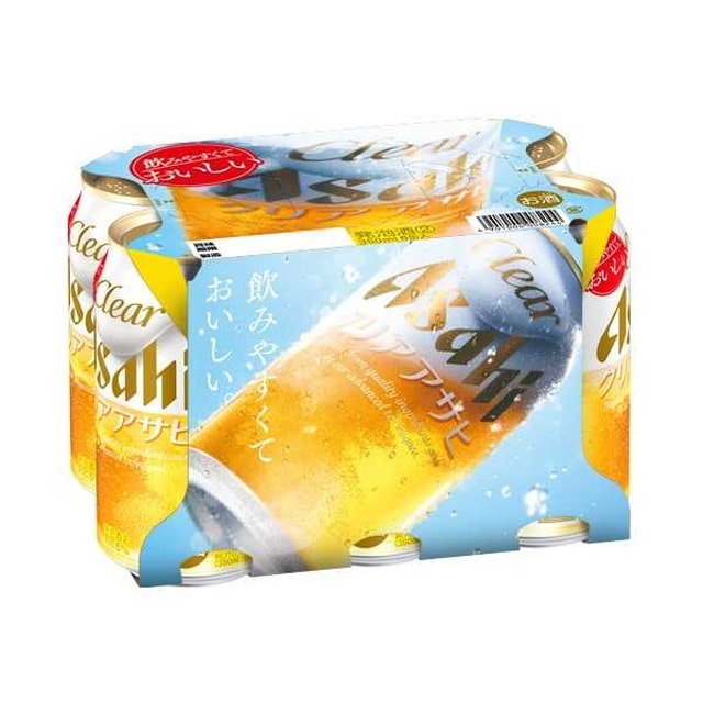 アサヒ クリアアサヒ 350ml×6本   [4個セット]