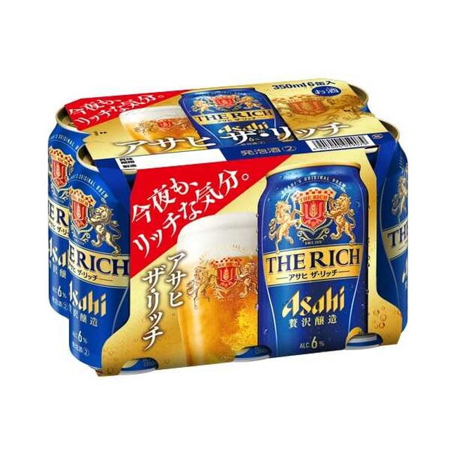 アサヒ ザ・リッチ 350ml×6本   [4個セット]