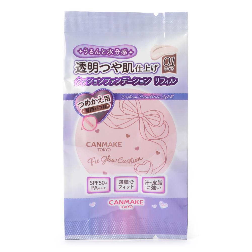 キャンメイク フィット グロウ クッション リフィル 01 ライト 10g