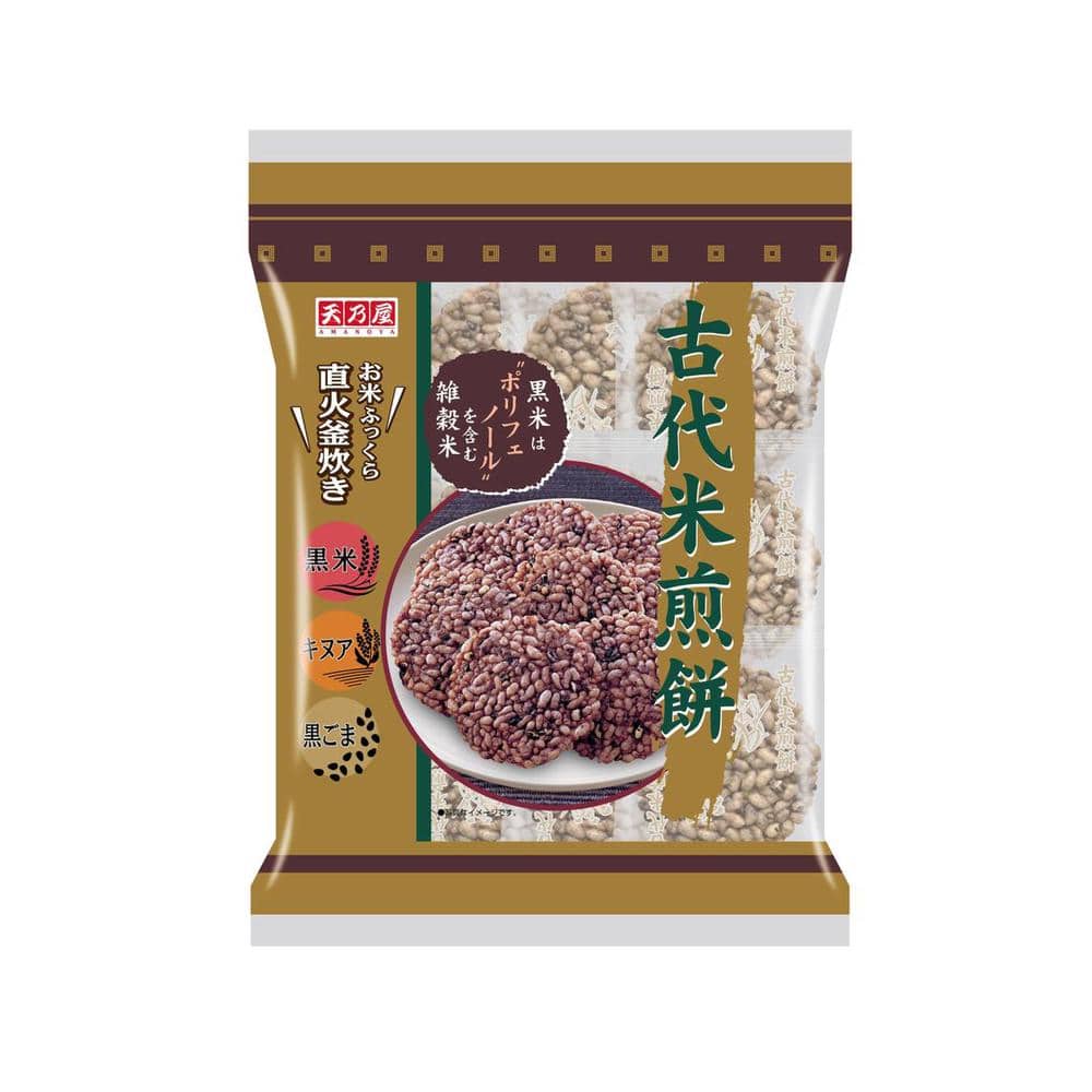 ◆天乃屋 古代米煎餅 10枚   [12個セット]