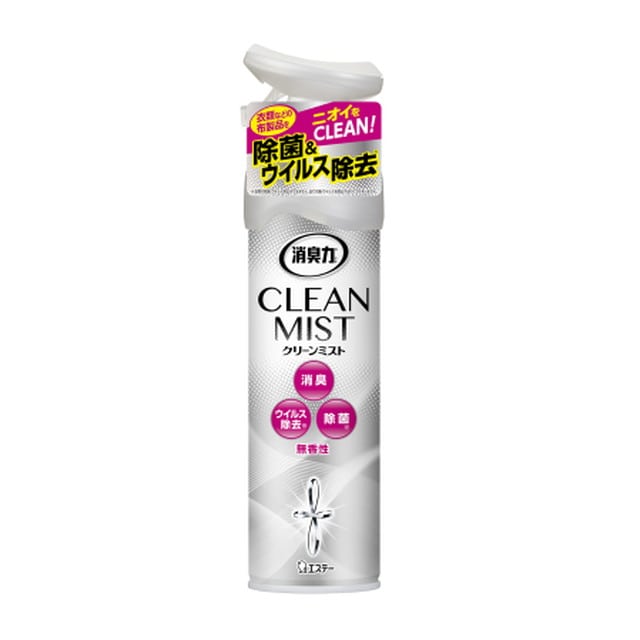 エステー 消臭力 CLEAN MIST（クリーンミスト） 無香性 280ml