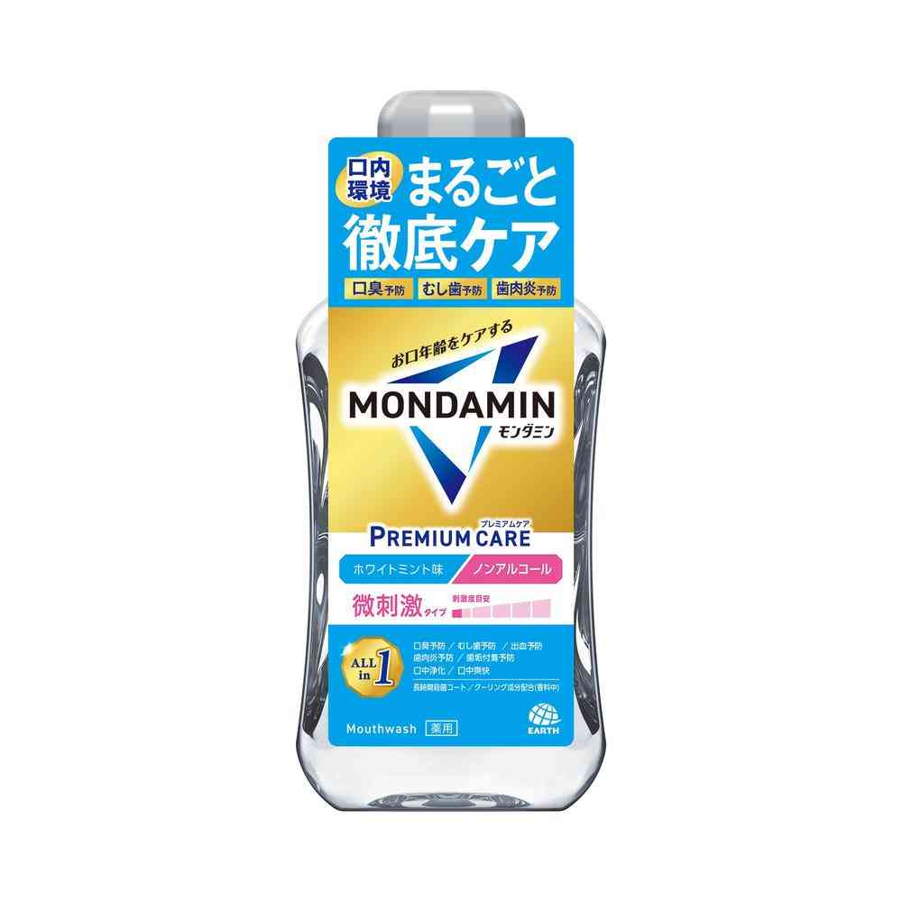 [医薬部外品]アース製薬 モンダミン プレミアムケア ホワイトミント 600ml