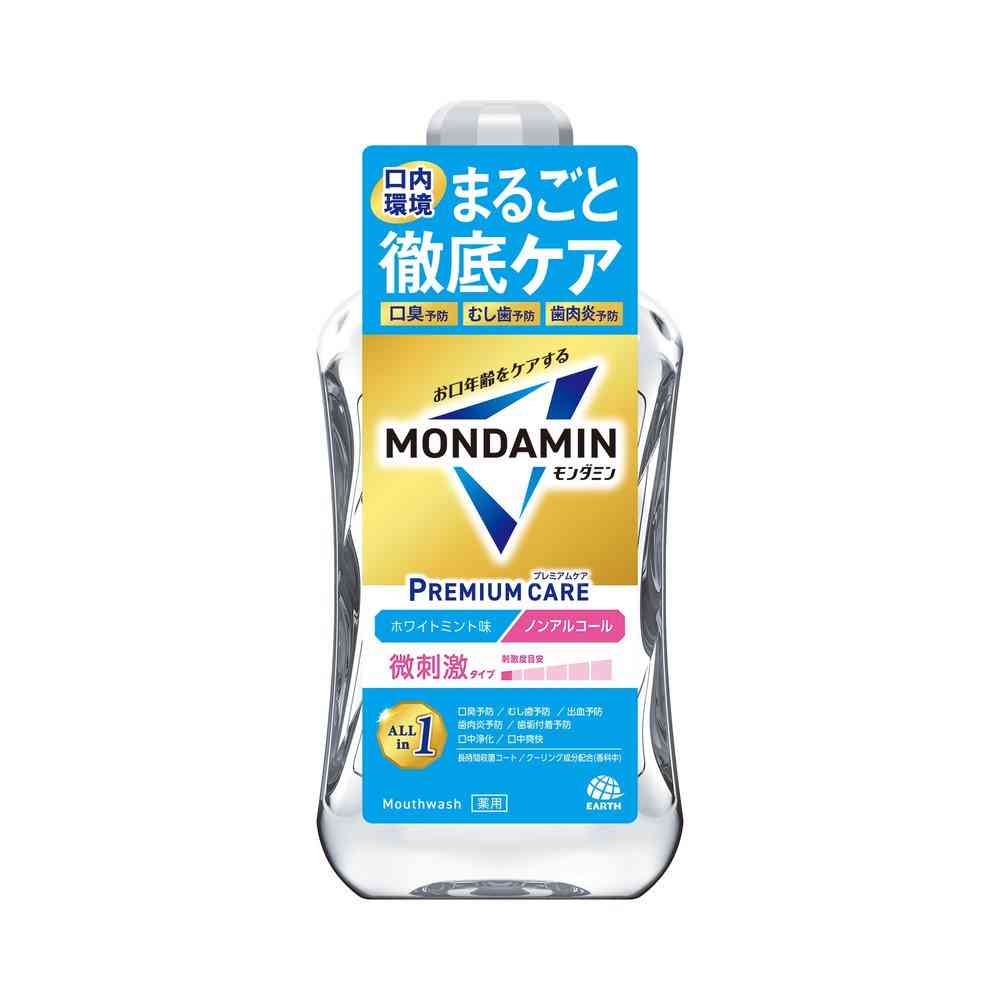 [医薬部外品]アース製薬 モンダミン プレミアムケア ホワイトミント 1000ml