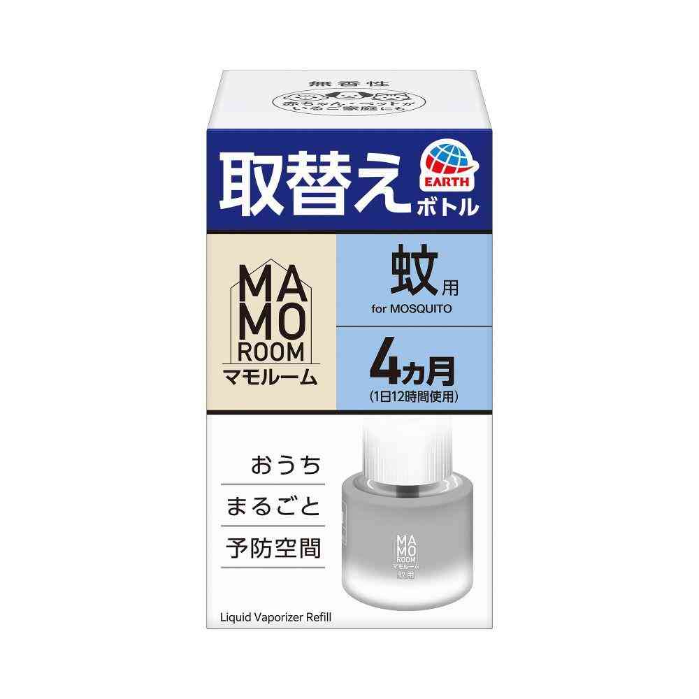 [防除用医薬部外品]アース製薬 マモルーム 蚊用 取替えボトル 4ヵ月用 1本入 45mL