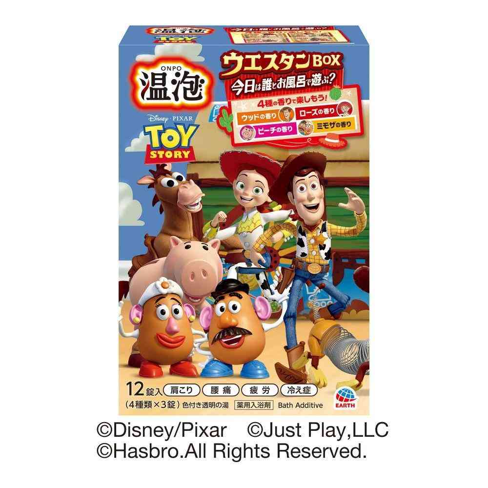 [医薬部外品]アース製薬 温泡 トイ・ストーリー ウエスタン BOX 12錠入